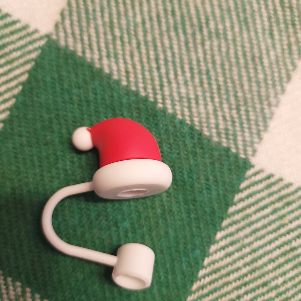 NEW 5pc Stanley Christmas Straw Topper Cup Cover Accessory Stocking Stuffer - Picture 9 of 10